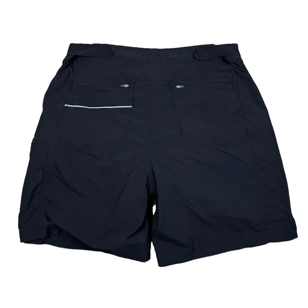 LL Bean Mens Cycling Shorts Large Black Outdoors Active Camping Gorpcore Lined